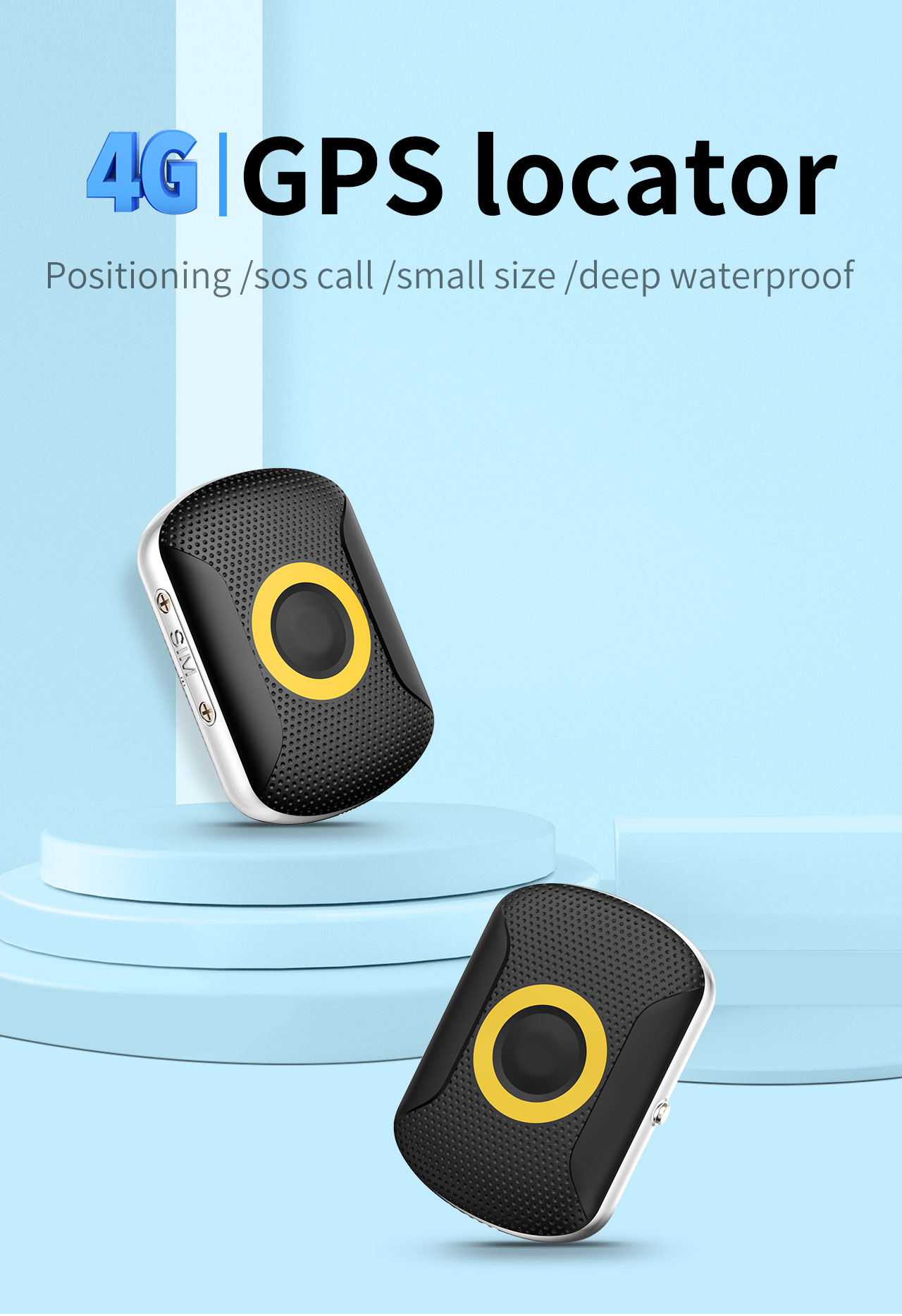 FA29 4G SOS GPS Tracker,GPS pendant